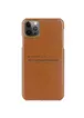 Шкіряна накладка G-Case Cardcool Series для Apple iPhone 12 Pro Max (6.7 ") Коричневий