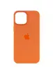 Чохол Silicone case (AAA) full with Magsafe and Animation для Apple iPhone 12 Pro Max (6.7 ") Помаранчевий / Kumquat