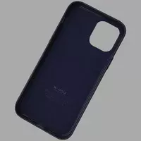 Кожаный чехол K-Doo Noble Collection для Apple iPhone 12 Pro Max (6.7") Темно-синий