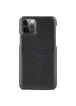 Шкіряна накладка G-Case Cardcool Series для Apple iPhone 12 Pro Max (6.7 ") Чорний