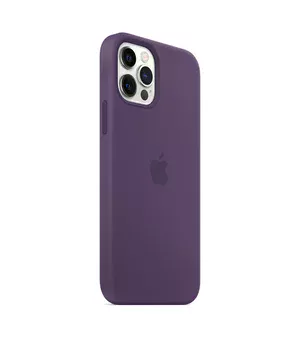 Чохол Silicone Case Full Protective (AA) для Apple iPhone 12 Pro Max (6.7 ") Фіолетовий / Amethyst