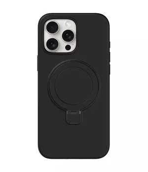 Чехол Silicone Case Full Protective NO LOGO with Ring для Apple iPhone 12 Pro Max (6.7") Black