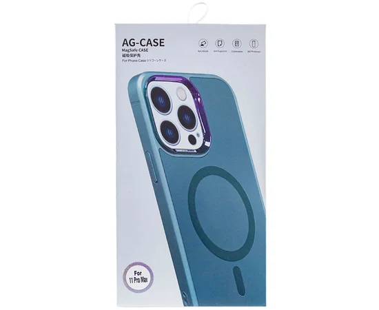 Чохол TPU+Glass Sapphire Mag Evo case для Apple iPhone 12 Pro Max (6.7") Amethyst