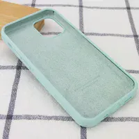 Чохол Silicone Case Full Protective (AA) для Apple iPhone 12 Pro Max (6.7 ") Бірюзовий / Beryl