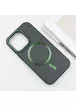 Шкіряний чохол SnapCase with MagSafe для Apple iPhone 12 Pro Max (6.7") Green