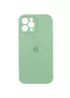 Чехол Silicone Case Full Camera Protective (AA) для Apple iPhone 12 Pro Max (6.7") Зеленый / Pistachio