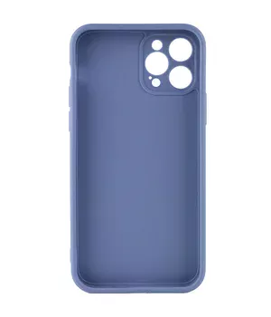 Силіконовий чохол Candy Full Camera для Apple iPhone 12 Pro Max (6.7 ") Блакитний / Mist blue