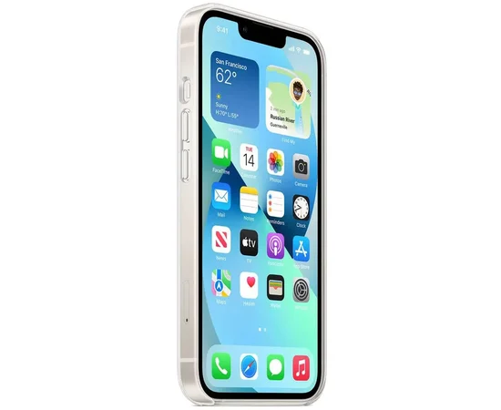 Чохол Clear Case (AAA) з MagSafe and Animation для Apple iPhone 12 Pro Max (6.7") Clear