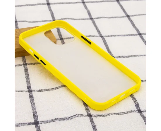 TPU чохол Confetti для Apple iPhone 12 Pro Max (6.7 ") Жовтий