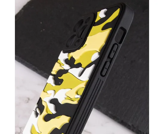 Чохол TPU+PC Army Collection для Apple iPhone 12 Pro Max (6.7") Жовтий