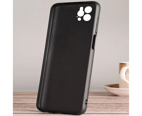 Кожаный чехол PU Retro classic для Apple iPhone 12 Pro Max (6.7") Черный