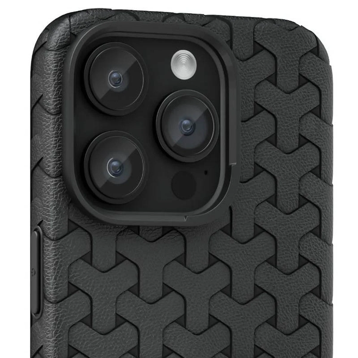 Чохол TPU Weaving для Apple iPhone 12 Pro Max (6.7") Black