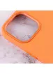 Чохол Silicone case (AAA) full with Magsafe and Animation для Apple iPhone 12 Pro Max (6.7 ") Помаранчевий / Kumquat