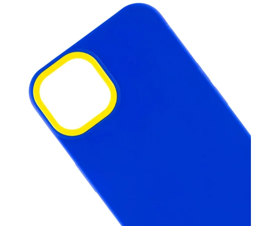 Чохол TPU+PC Bichromatic для Apple iPhone 12 Pro Max (6.7") Navy Blue / Yellow