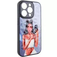 TPU+PC чохол Prisma Ladies для Apple iPhone 12 Pro Max (6.7") Black in White