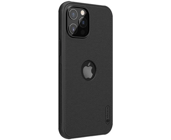Чехол Nillkin Matte Pro с лого для Apple iPhone 12 Pro Max (6.7") Черный