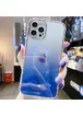TPU+Glass чехол Aurora Classic для Apple iPhone 12 Pro Max (6.7") Синий