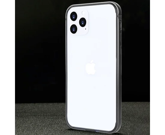 Metal + PC Бампер G-Case The Grand Series для Apple iPhone 12 Pro Max (6.7 ") Чорний