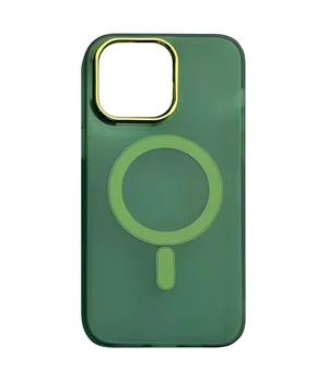 Чехол TPU+PC Lily with MagSafe для Apple iPhone 12 Pro Max (6.7") Army Green