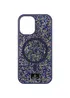 TPU чохол Bling World Rock Diamond with MagSafe для Apple iPhone 12 Pro Max (6.7") Navy Blue
