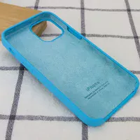 Чохол Silicone Case (AA) для Apple iPhone 12 Pro Max (6.7") Блакитний / Blue