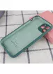Чохол Silicone Case Full Camera Protective (AA) для Apple iPhone 12 Pro Max (6.7 ") Зелений / Pine green