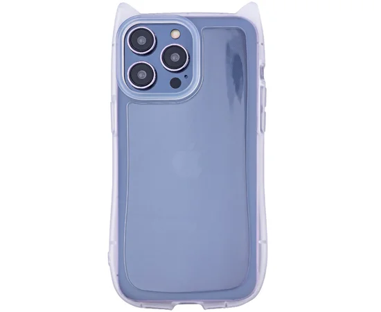 Чохол TPU Cat для Apple iPhone 12 Pro Max (6.7") Transparent
