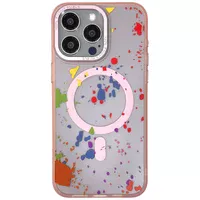 Чехол TPU+PC Flush with MagSafe для Apple iPhone 12 Pro Max (6.7") Baby pink