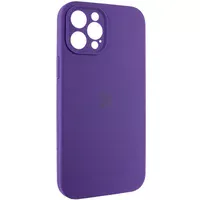Чехол Silicone Case Full Camera Protective (AA) для Apple iPhone 12 Pro Max (6.7") Фиолетовый / Amethyst