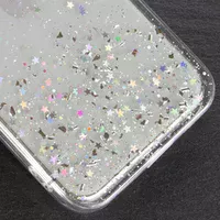 TPU чохол Star Glitter для Apple iPhone 12 Pro Max (6.7 ") Прозорий