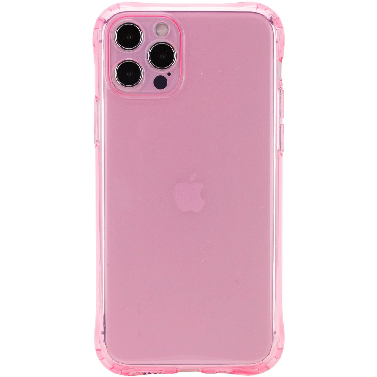 TPU чохол Ease Glossy Full Camera для Apple iPhone 12 Pro Max (6.7 ") Рожевий