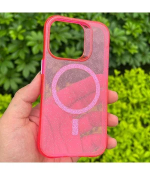 Чохол TPU Radiance with MagSafe для Apple iPhone 12 Pro Max (6.7") Red