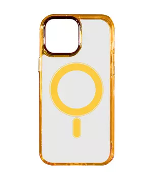 Чехол TPU Iris with MagSafe для Apple iPhone 12 Pro Max (6.7") Оранжевый