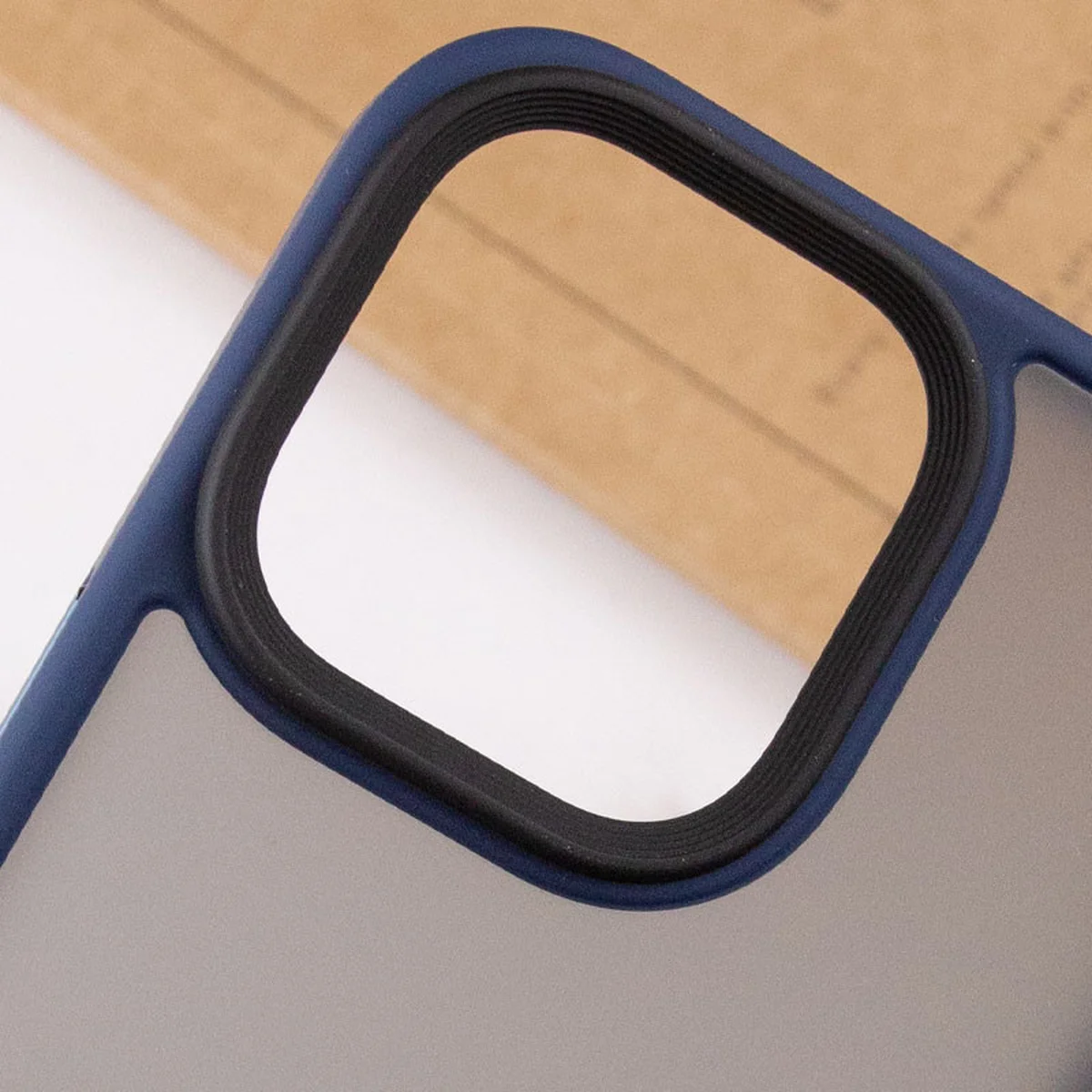 TPU + PC чохол Metal Buttons для Apple iPhone 12 Pro Max (6.7 ") Синій