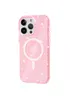 Чохол TPU Galaxy Sparkle (MagFit) для Apple iPhone 12 Pro Max (6.7") Pink+Glitter