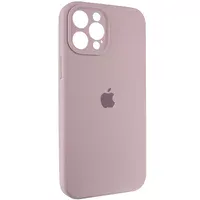Чохол Silicone Case Full Camera Protective (AA) для Apple iPhone 12 Pro Max (6.7 ") Сірий / Lavender