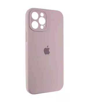 Чохол Silicone Case Full Camera Protective (AA) для Apple iPhone 12 Pro Max (6.7 ") Сірий / Lavender