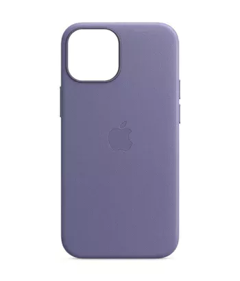 Шкіряний чохол Leather Case (AA Plus) з MagSafe для Apple iPhone 12 Pro Max (6.7") Wisteria