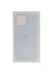 Чохол Silicone case (AAA) full with Magsafe and Animation для Apple iPhone 12 Pro Max (6.7 ") Блакитний / Cloud Blue