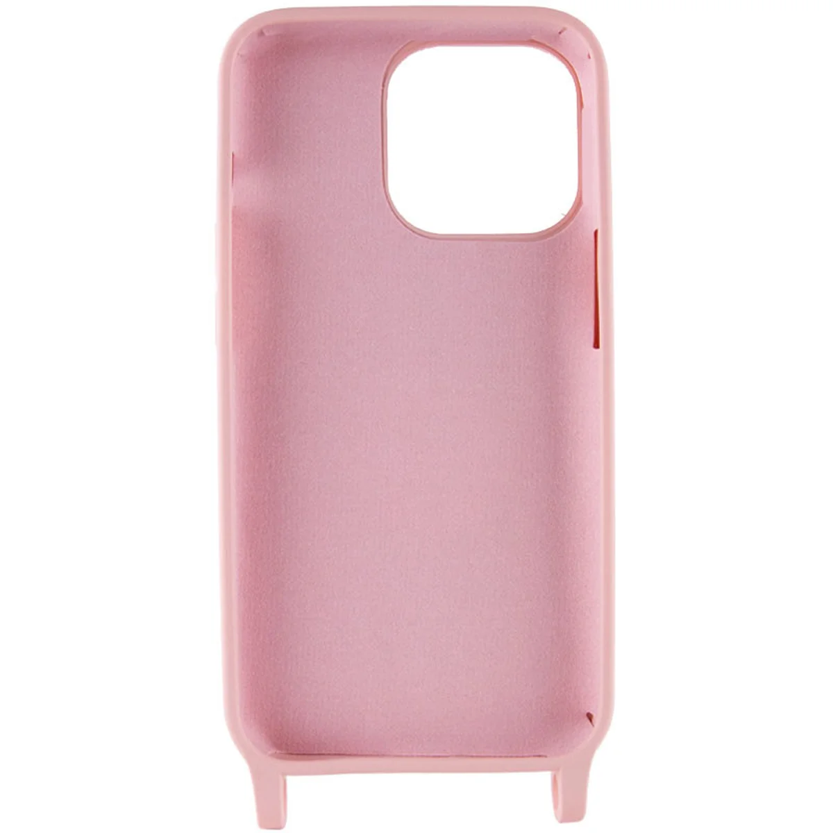 Чохол TPU two straps California для Apple iPhone 12 Pro Max (6.7") Рожевий / Pink Sand