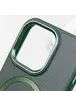 Шкіряний чохол SnapCase with MagSafe для Apple iPhone 12 Pro Max (6.7") Green