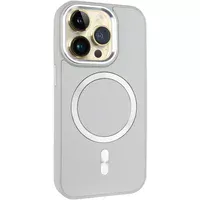 Шкіряний чохол SnapCase with MagSafe для Apple iPhone 12 Pro Max (6.7") Grey