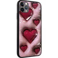 TPU+PC чехол Prisma Plushie для Apple iPhone 12 Pro Max (6.7") Hearts