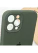Чохол Silicone Case Full Camera Protective (AA) для Apple iPhone 12 Pro Max (6.7") Зелений / Cyprus Green / PVH