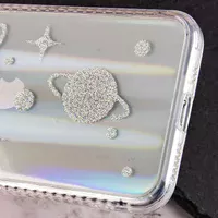 TPU+Glass чехол Aurora Space для Apple iPhone 12 Pro Max (6.7") Планеты