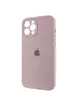 Чехол Silicone Case Full Camera Protective (AA) для Apple iPhone 12 Pro Max (6.7") Серый / Lavender / PVH