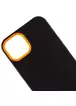 Чехол TPU+PC Bichromatic для Apple iPhone 12 Pro Max (6.7") Black / Orange