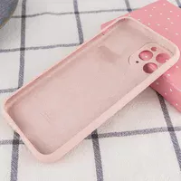 Чохол Silicone Case Full Camera Protective (AA) Apple iPhone 12 Pro Max (6.7") Рожевий / Chalk Pink