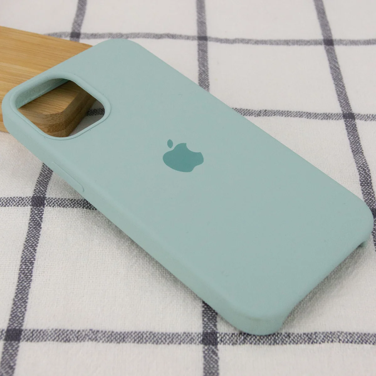 Чехол Silicone Case (AA) для Apple iPhone 12 Pro Max (6.7") Бирюзовый / Turquoise