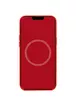 Чохол Silicone case (AAA) full with Magsafe and Animation для Apple iPhone 12 Pro Max (6.7 ") Червоний / Red